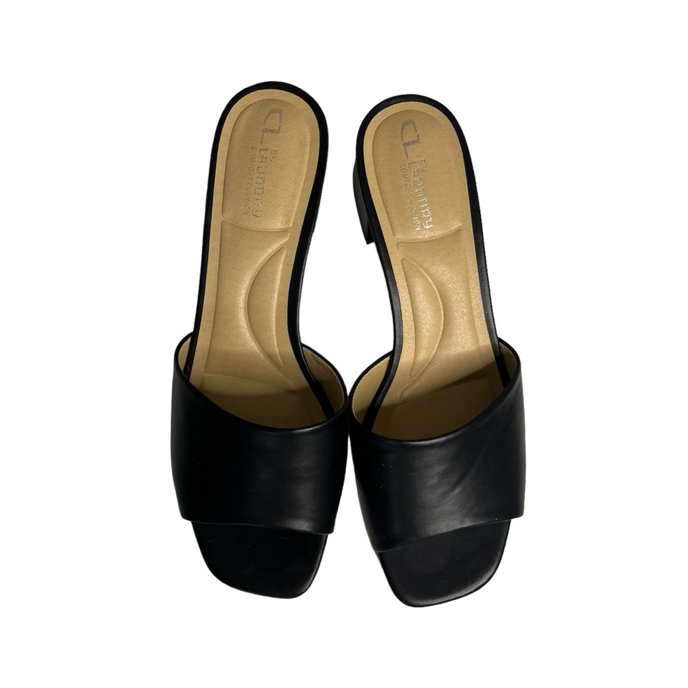 CL by Chinese Laundry Block Heel Open Toe Mule Size 9.5